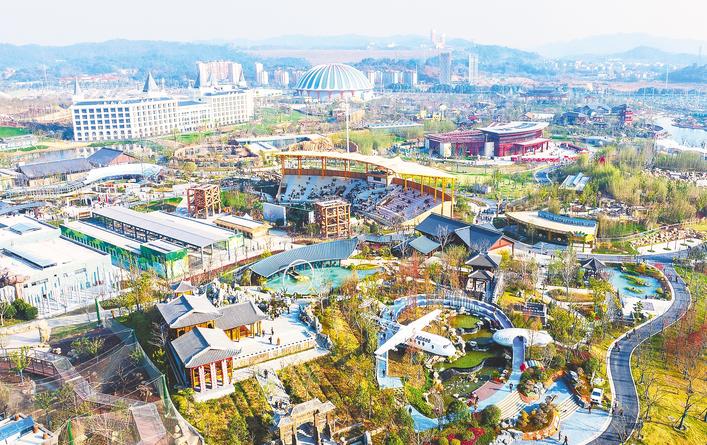 鄂州园博园“园中有兽、兽在园中”